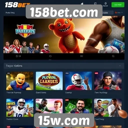 Análise dos jogos disponíveis em 158bet.com