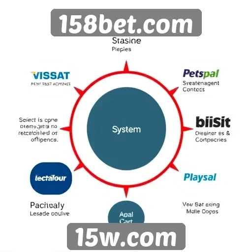 Sistemas de pagamento aceitos no site 158bet