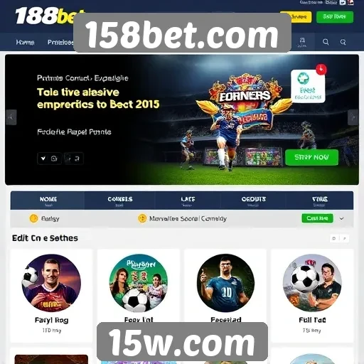 Promoções e bônus oferecidos por 158bet.com