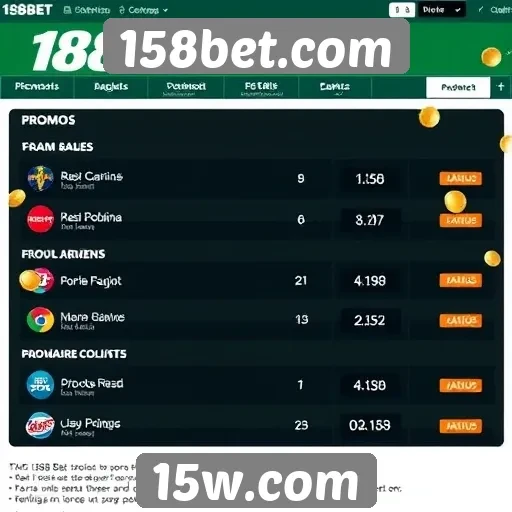 Impactos das promoções em 158bet.com na experiência do usuário