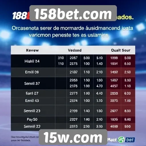 Estudo sobre a segurança do site 158bet.com